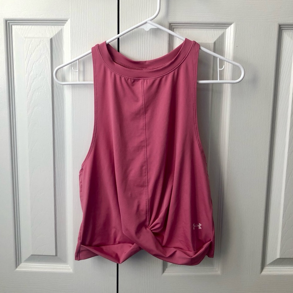 Under armour crop workout tank